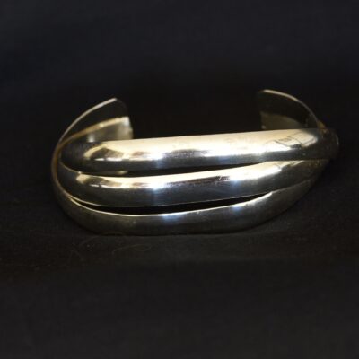 Tiffany & Co. 1997 Triple Row Sterling Silver Bracelet - Signed