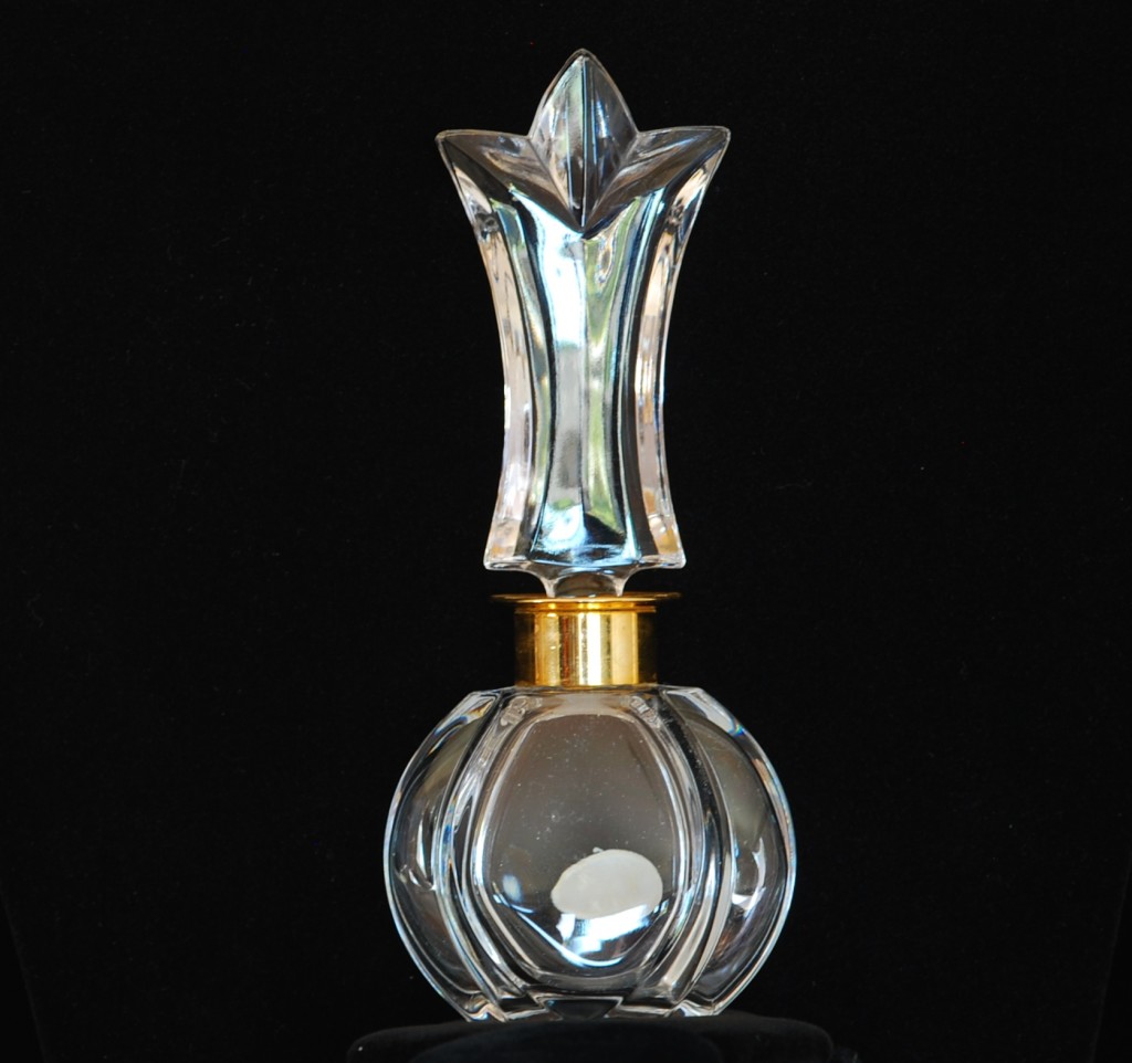 Vintage Crystal Perfume Bottle West Germany QUIET WEST   DSC 03296 1024x962 