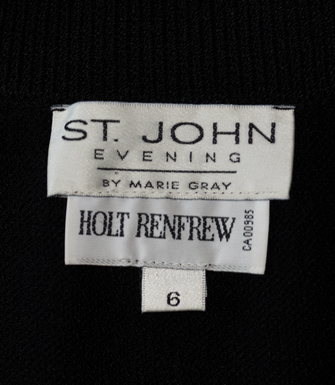 St. John Evening By Marie Gray For Holt Renfrew Wool Pencil Skirt - USA - Image 4
