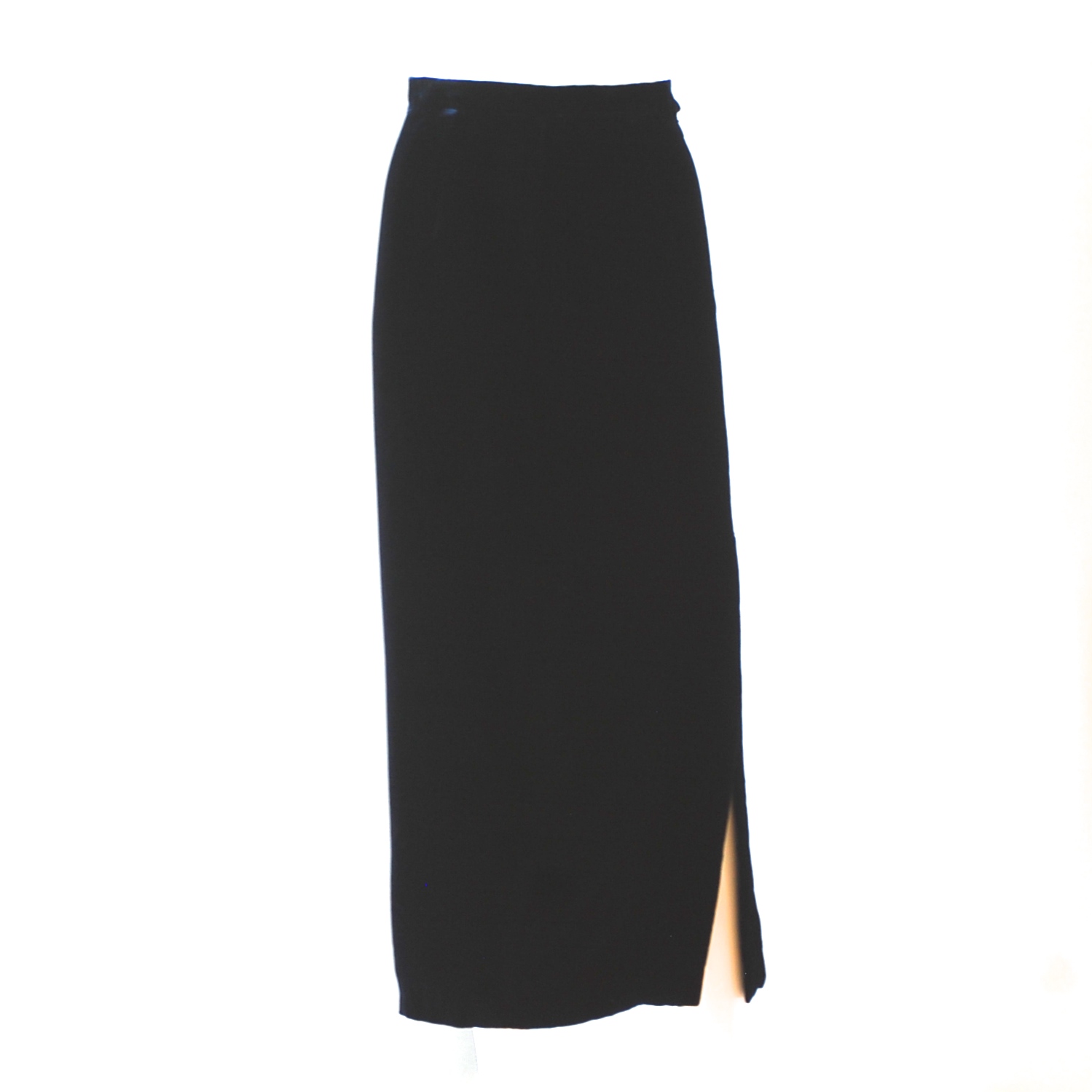 Black velvet pencil skirt best sale