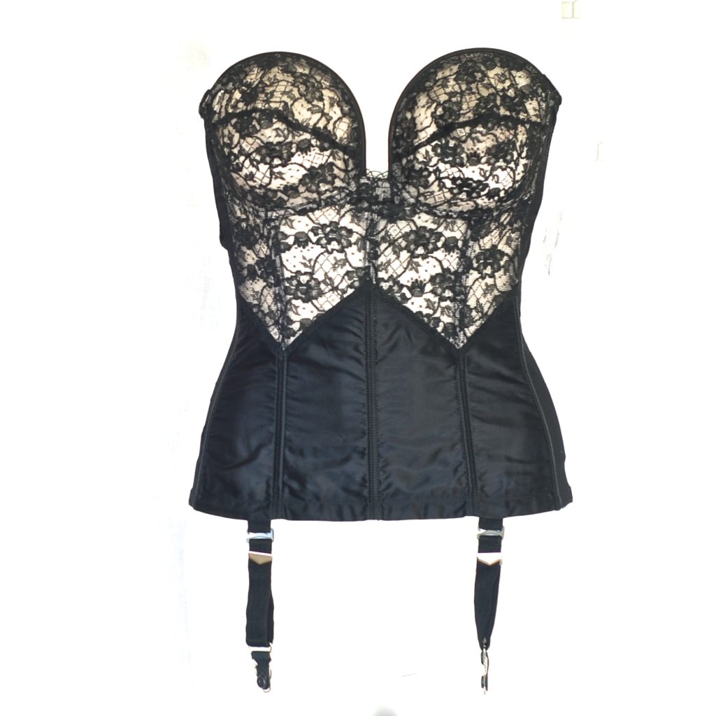 Hot Pink Lace Bustier Corset Top With Implemented Boning – Aquarius Brand