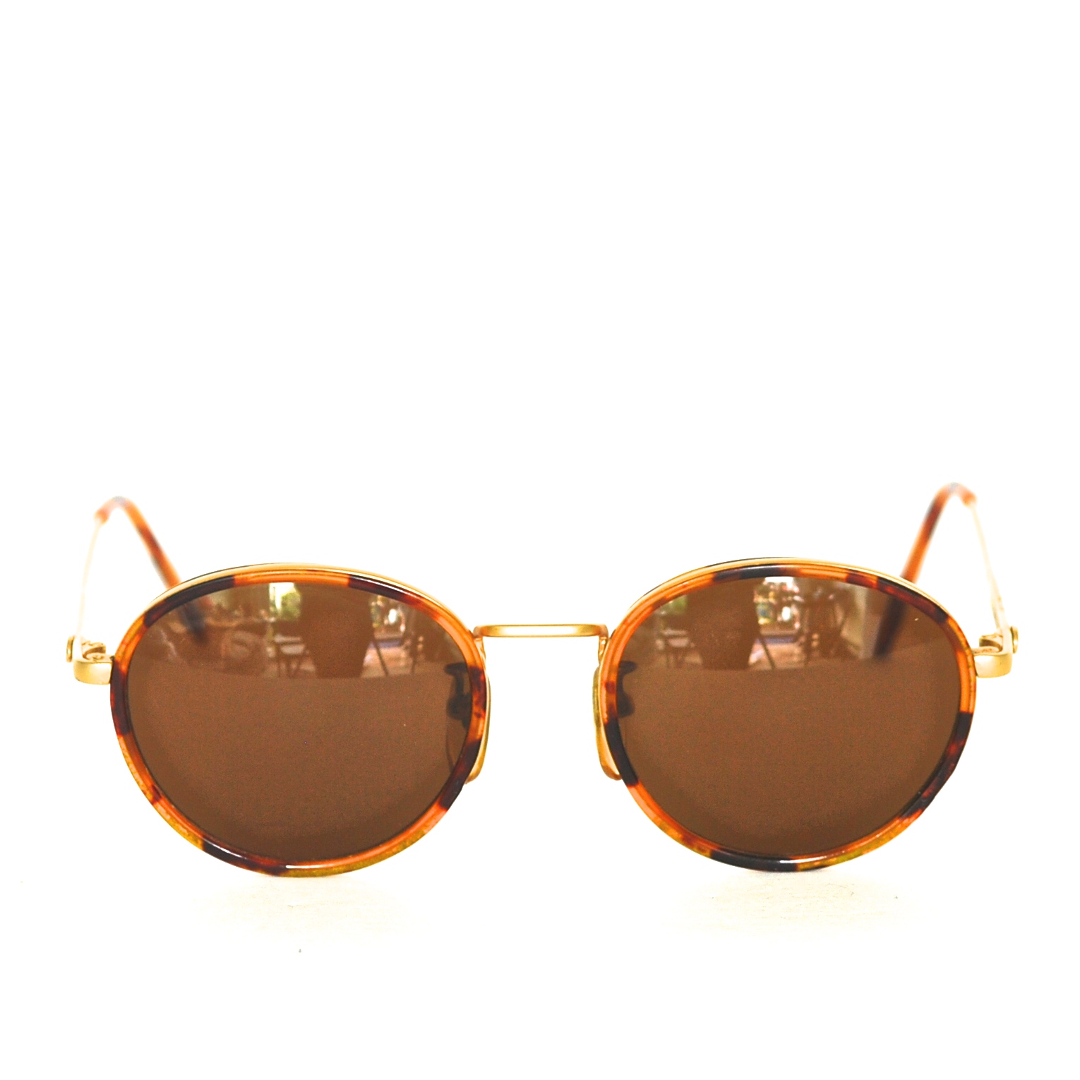 Anne Klein Ii Vintage Gold Tone Sunglasses With Tortoise Frames Quiet West