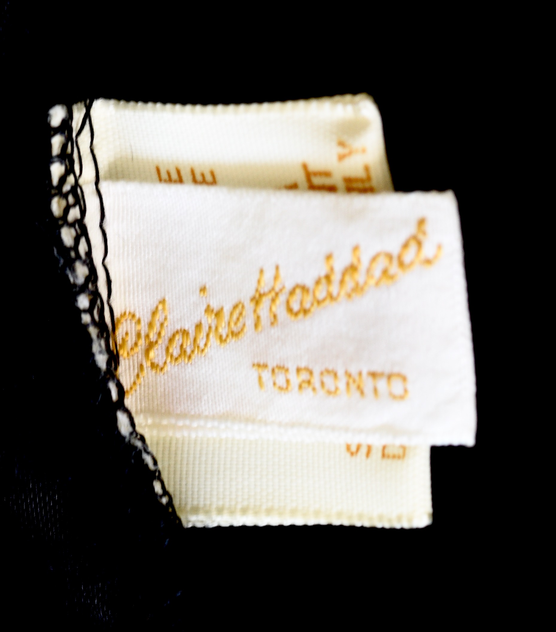 Claire Haddad Burn Out Velvet Robe Or Evening Coat With Velvet Trim - Canada - Image 7